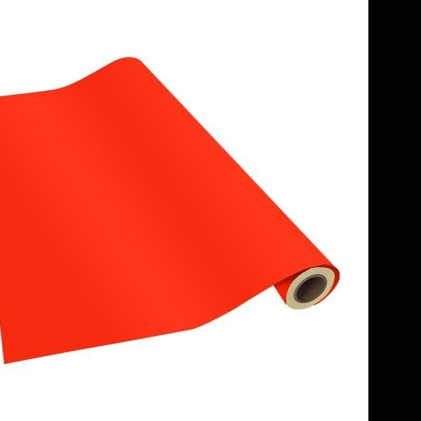 PAPEL AMERICA ROLLO 0.7X25M NARANJA 80G 605 C.15